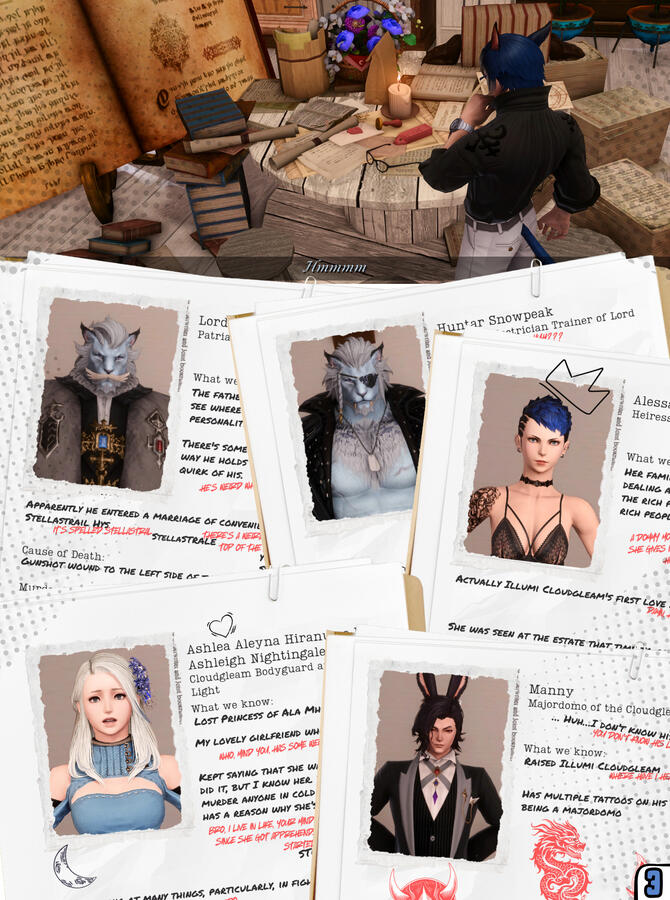 [The Victim] The detective eager to get his loved one out as soon as possible, wastes no time.