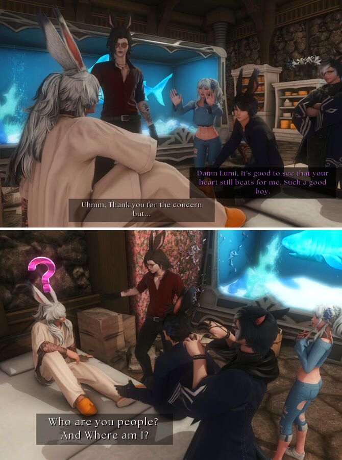 [No Longer You] The sight of familiar faces of these strangers. An unfamiliar nest.