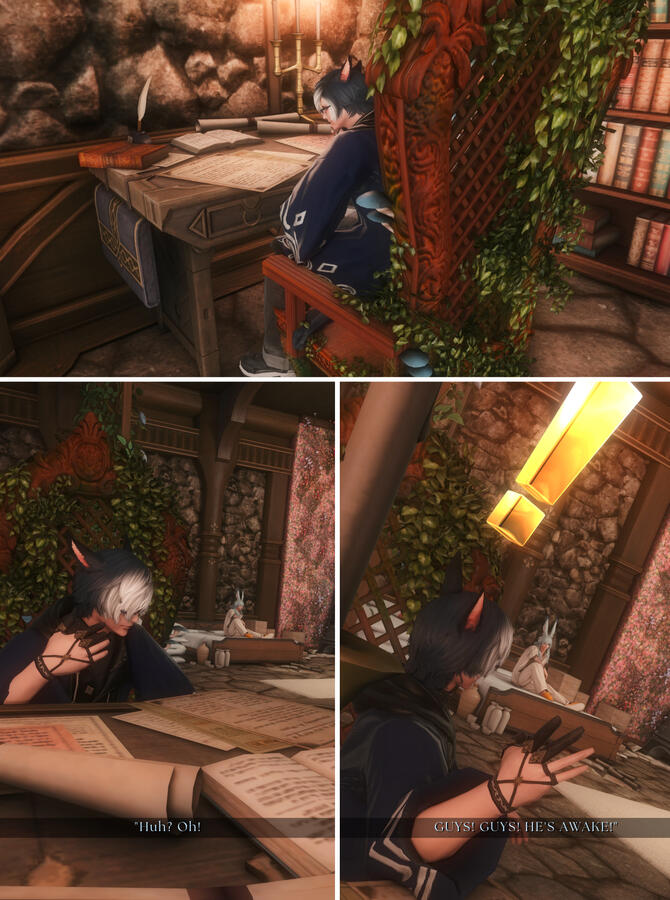 [Just a Man] Long last he awakes